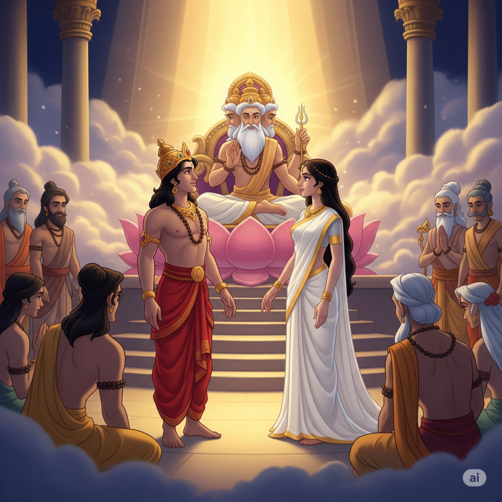 Blog 1 – Desire In The Realm Of Detachment : The Story of Mahabhisha And Ganga